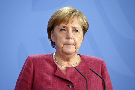 Pressekonferenz mit Angela Merkel zur Lage in Afghanistan in Berlin