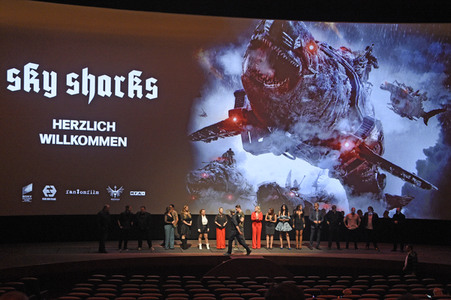 Filmpremiere 'Sky Sharks' in Berlin