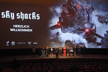 Filmpremiere 'Sky Sharks' in Berlin