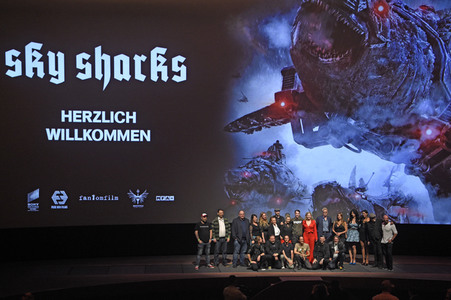 Filmpremiere 'Sky Sharks' in Berlin