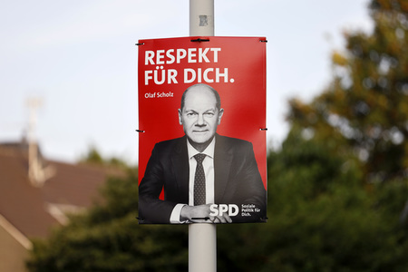 SPD-Waklplakat in Frechen