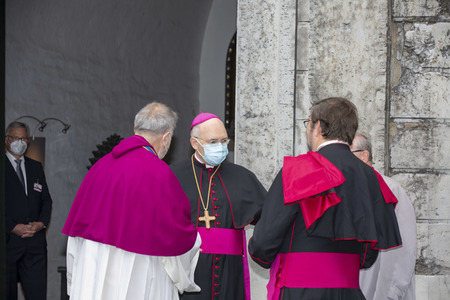 Ökumenischer Gottesdienst für die Opfer der Flutkatastrophe in Aachen