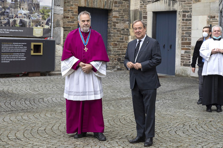 Ökumenischer Gottesdienst für die Opfer der Flutkatastrophe in Aachen