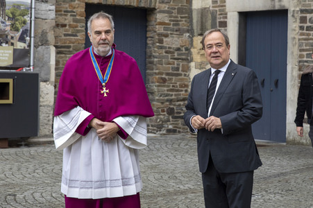 Ökumenischer Gottesdienst für die Opfer der Flutkatastrophe in Aachen