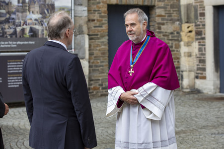 Ökumenischer Gottesdienst für die Opfer der Flutkatastrophe in Aachen