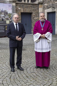 Ökumenischer Gottesdienst für die Opfer der Flutkatastrophe in Aachen