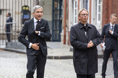 Ökumenischer Gottesdienst für die Opfer der Flutkatastrophe in Aachen