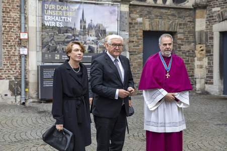 Ökumenischer Gottesdienst für die Opfer der Flutkatastrophe in Aachen