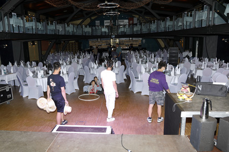 Proben zur 4. Windflüchter Charity Gala in Stralsund