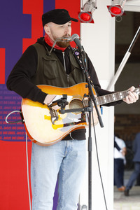 Wahlkampfveranstaltung Partei Die Linke in Stralsund