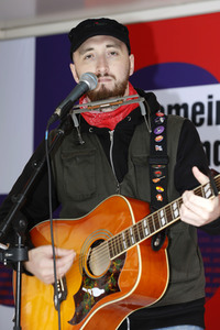 Wahlkampfveranstaltung Partei Die Linke in Stralsund