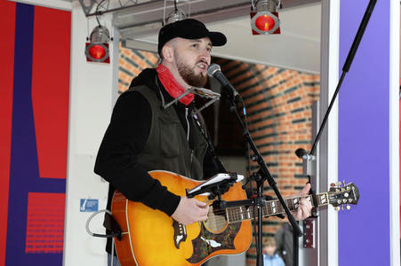Wahlkampfveranstaltung Partei Die Linke in Stralsund