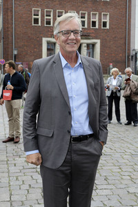 Wahlkampfveranstaltung Partei Die Linke in Stralsund