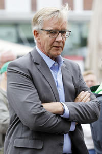 Wahlkampfveranstaltung Partei Die Linke in Stralsund