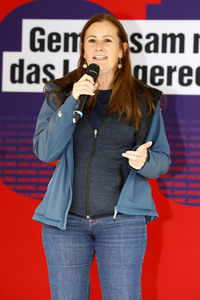 Wahlkampfveranstaltung Partei Die Linke in Stralsund