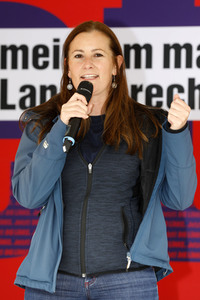 Wahlkampfveranstaltung Partei Die Linke in Stralsund