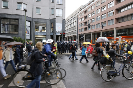 Demonstration von Kritikern der Corona-Maßnahmen in Berlin