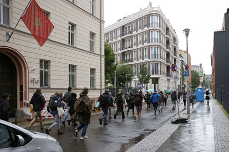 Demonstration von Kritikern der Corona-Maßnahmen in Berlin