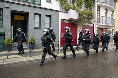Demonstration von Kritikern der Corona-Maßnahmen in Berlin