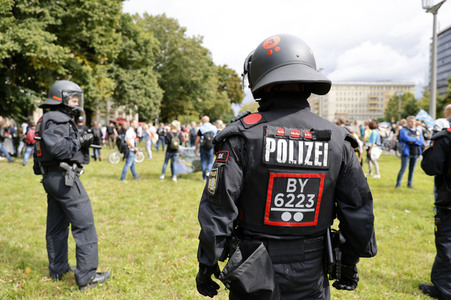 Demonstration von Kritikern der Corona-Maßnahmen in Berlin