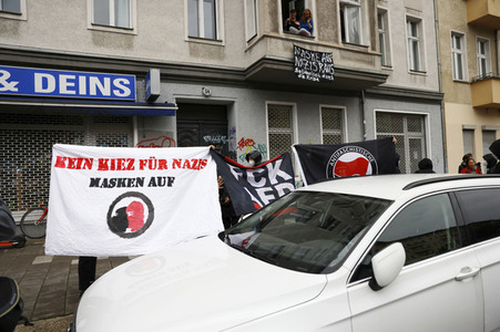 Demonstration von Kritikern der Corona-Maßnahmen in Berlin