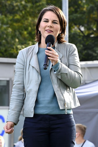 Wahlkampfveranstaltung der Grünen mit Annalena Baerbock in Potsdam