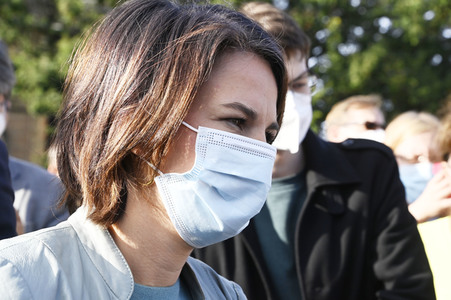 Wahlkampfveranstaltung der Grünen mit Annalena Baerbock in Potsdam