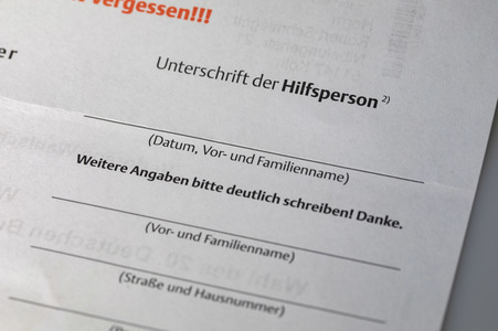 Symbolfoto Briefwahl