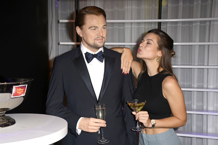 Enthüllung der Wachsfigur von Leonardo DiCaprio im Madame Tussauds Berlin