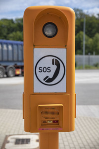 Symbolfoto Notrufsäule