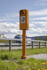 Symbolfoto Notrufsäule