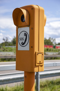 Symbolfoto Notrufsäule