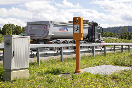 Symbolfoto Notrufsäule