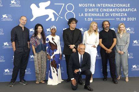 Photocall der Jury, Internationale Filmfestspiele von Venedig 2021