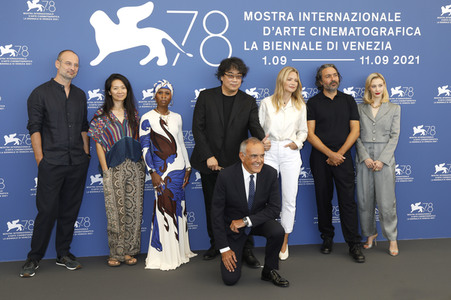 Photocall der Jury, Internationale Filmfestspiele von Venedig 2021