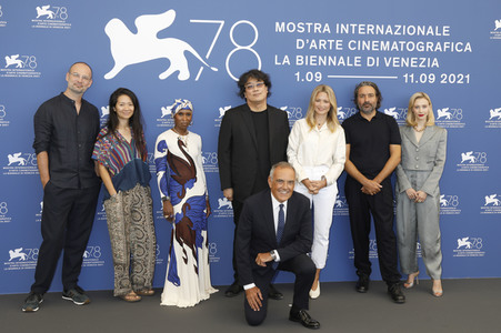 Photocall der Jury, Internationale Filmfestspiele von Venedig 2021
