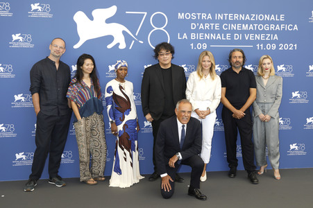 Photocall der Jury, Internationale Filmfestspiele von Venedig 2021