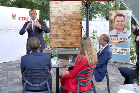 CDU-Wahlkampfveranstaltung mit Jens Spahn in Garbsen