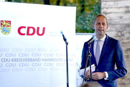 CDU-Wahlkampfveranstaltung mit Jens Spahn in Garbsen