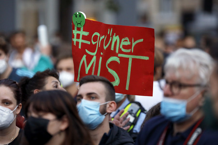 Bündnis 90/Die Grünen-Wahlkampfveranstaltung mit Annalena Baerbock in Köln