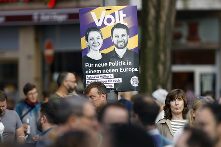 Bündnis 90/Die Grünen-Wahlkampfveranstaltung mit Annalena Baerbock in Köln