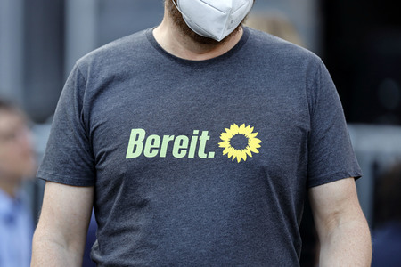 Bündnis 90/Die Grünen-Wahlkampfveranstaltung mit Annalena Baerbock in Köln