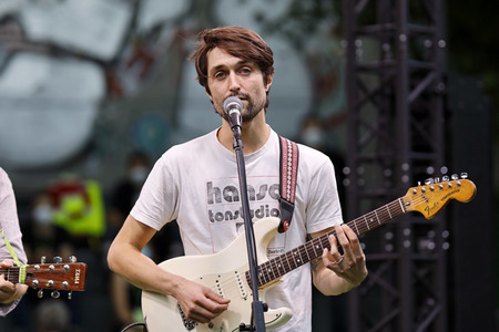 Bündnis 90/Die Grünen-Wahlkampfveranstaltung mit Annalena Baerbock in Köln