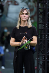 Bündnis 90/Die Grünen-Wahlkampfveranstaltung mit Annalena Baerbock in Köln