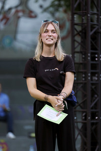 Bündnis 90/Die Grünen-Wahlkampfveranstaltung mit Annalena Baerbock in Köln