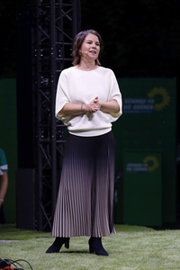 Bündnis 90/Die Grünen-Wahlkampfveranstaltung mit Annalena Baerbock in Köln