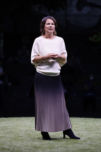 Bündnis 90/Die Grünen-Wahlkampfveranstaltung mit Annalena Baerbock in Köln