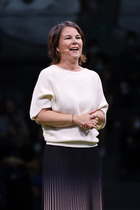 Bündnis 90/Die Grünen-Wahlkampfveranstaltung mit Annalena Baerbock in Köln