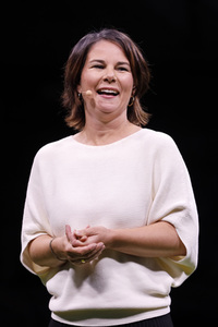 Bündnis 90/Die Grünen-Wahlkampfveranstaltung mit Annalena Baerbock in Köln