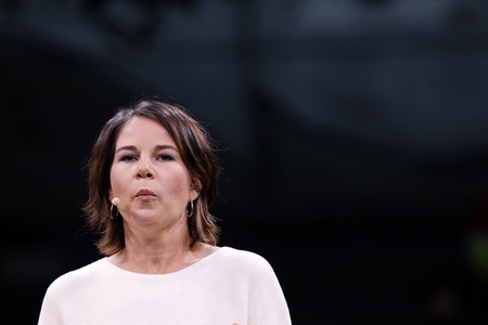 Bündnis 90/Die Grünen-Wahlkampfveranstaltung mit Annalena Baerbock in Köln